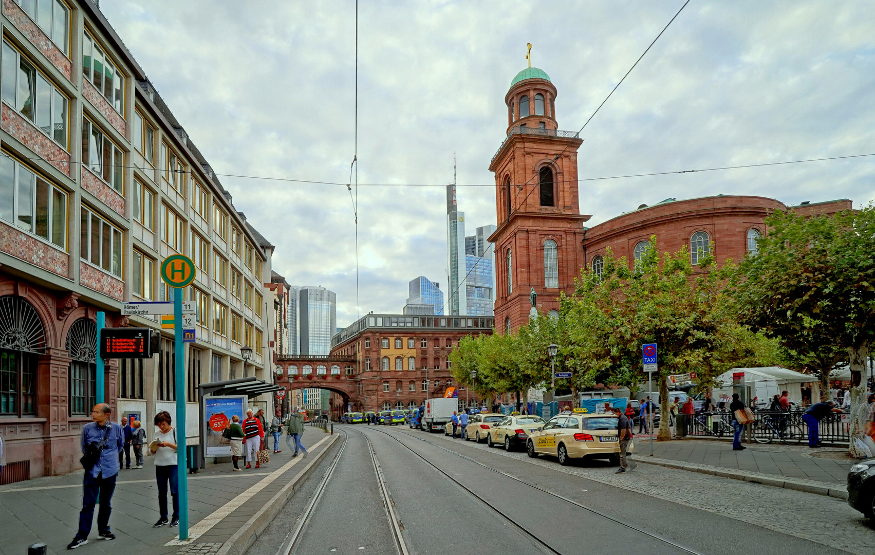 Frankfurt, Paulskirche (la iglesia Paulskirche)