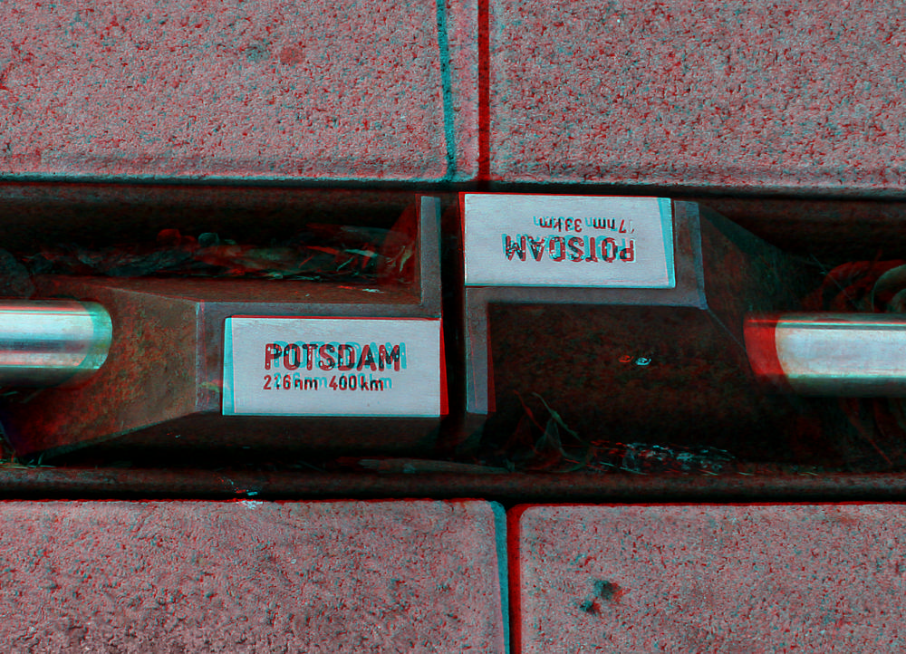 Frankfurt-Potsdam 400km (Farbanaglyphe rot/cyan)