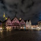 Frankfurt Römer bei Nacht