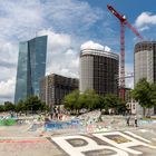 Frankfurt - Skaterpark, EZB & Neubauten