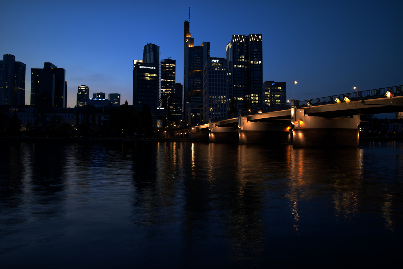 Frankfurt Skyline 2021