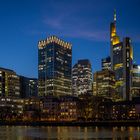 Frankfurt-Skyline am 03.03.2023