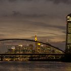 Frankfurt-Skyline am 05.04.2017