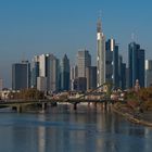 Frankfurt-Skyline am 08.11.2020