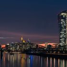 Frankfurt-Skyline am 11.10.2018