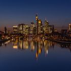 Frankfurt-Skyline am 16.01.2020