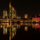 Frankfurt-Skyline am 16.01.2020