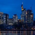 Frankfurt-Skyline am 20.02.2024