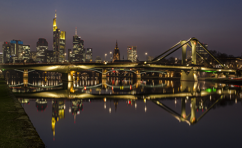 Frankfurt-Skyline am 20.03.2015