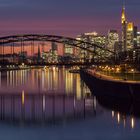 Frankfurt-Skyline am 23.10.2019