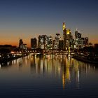 Frankfurt Skyline at night