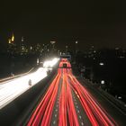 Frankfurt Skyline bei Nacht