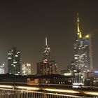 Frankfurt Skyline bei Nacht