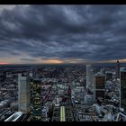 Frankfurt Skyline - Blick nach Westen