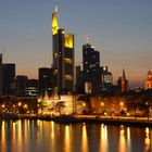 Frankfurt Skyline by Nacht