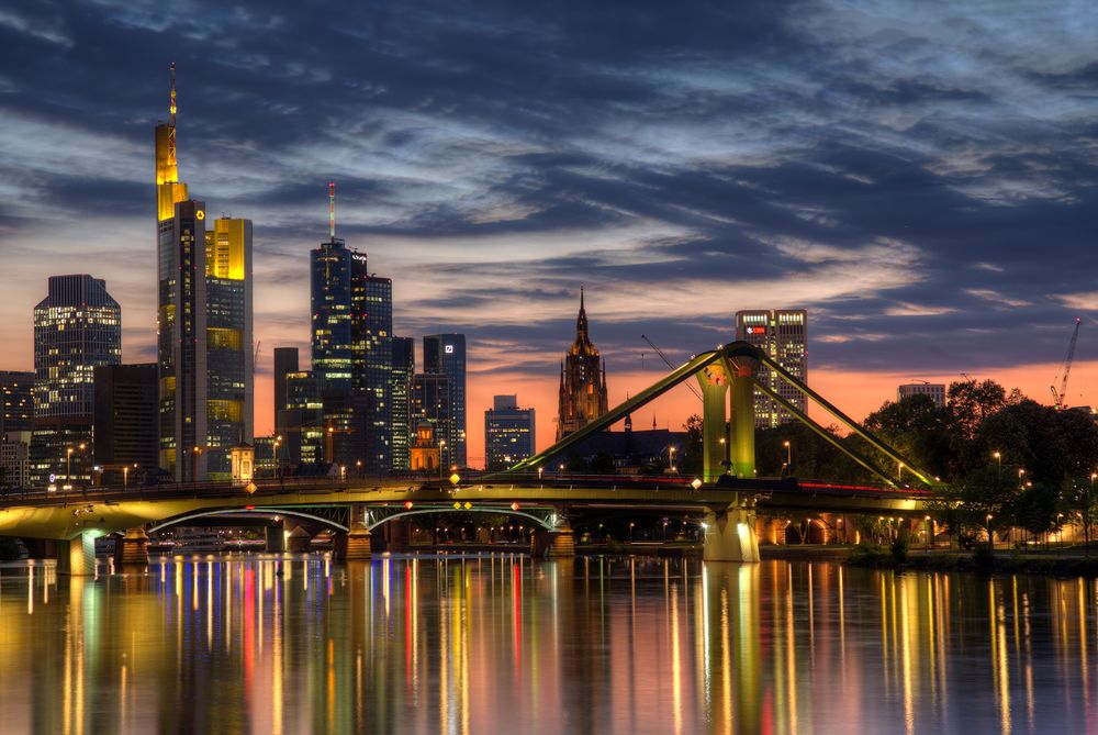 Frankfurt - Skyline by Night