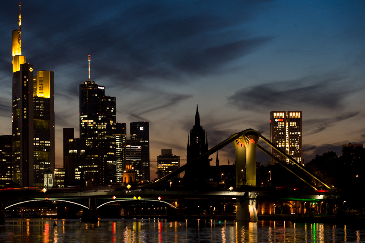 Frankfurt Skyline by Night