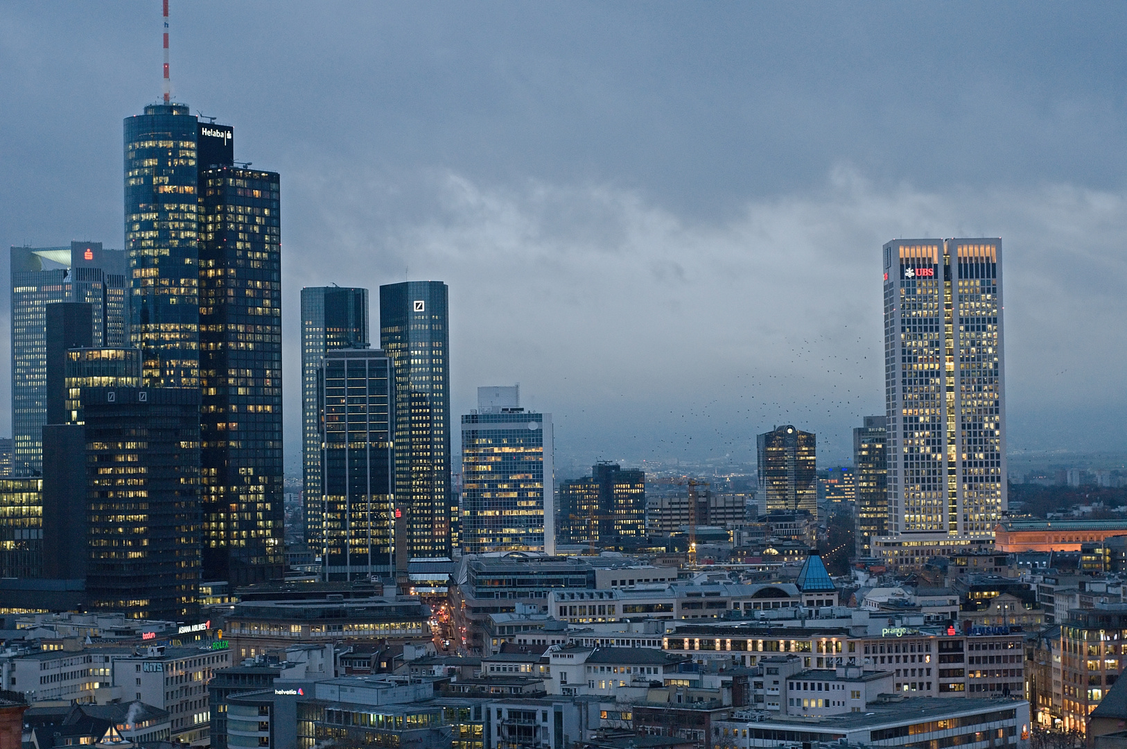 Frankfurt Skyline Dusk