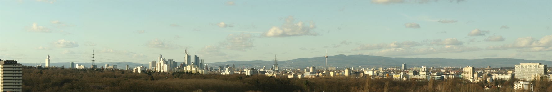 Frankfurt Skyline from Offenbach