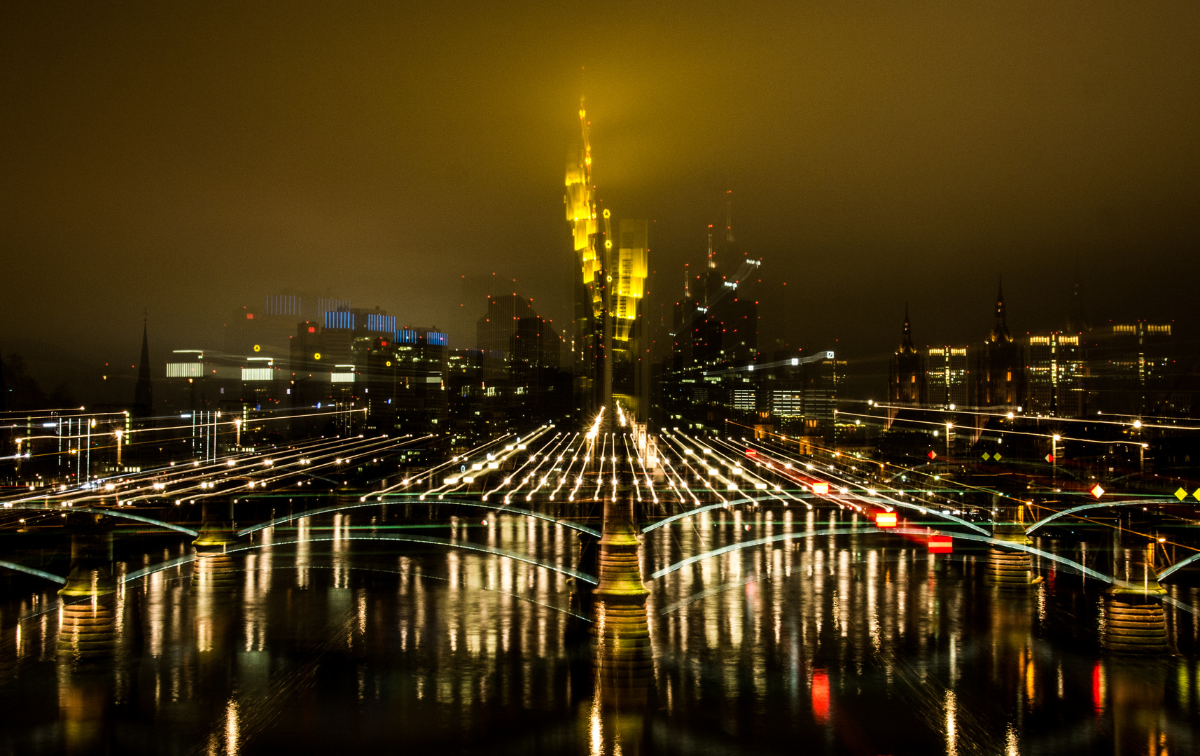 Frankfurt Skyline - gezoomt