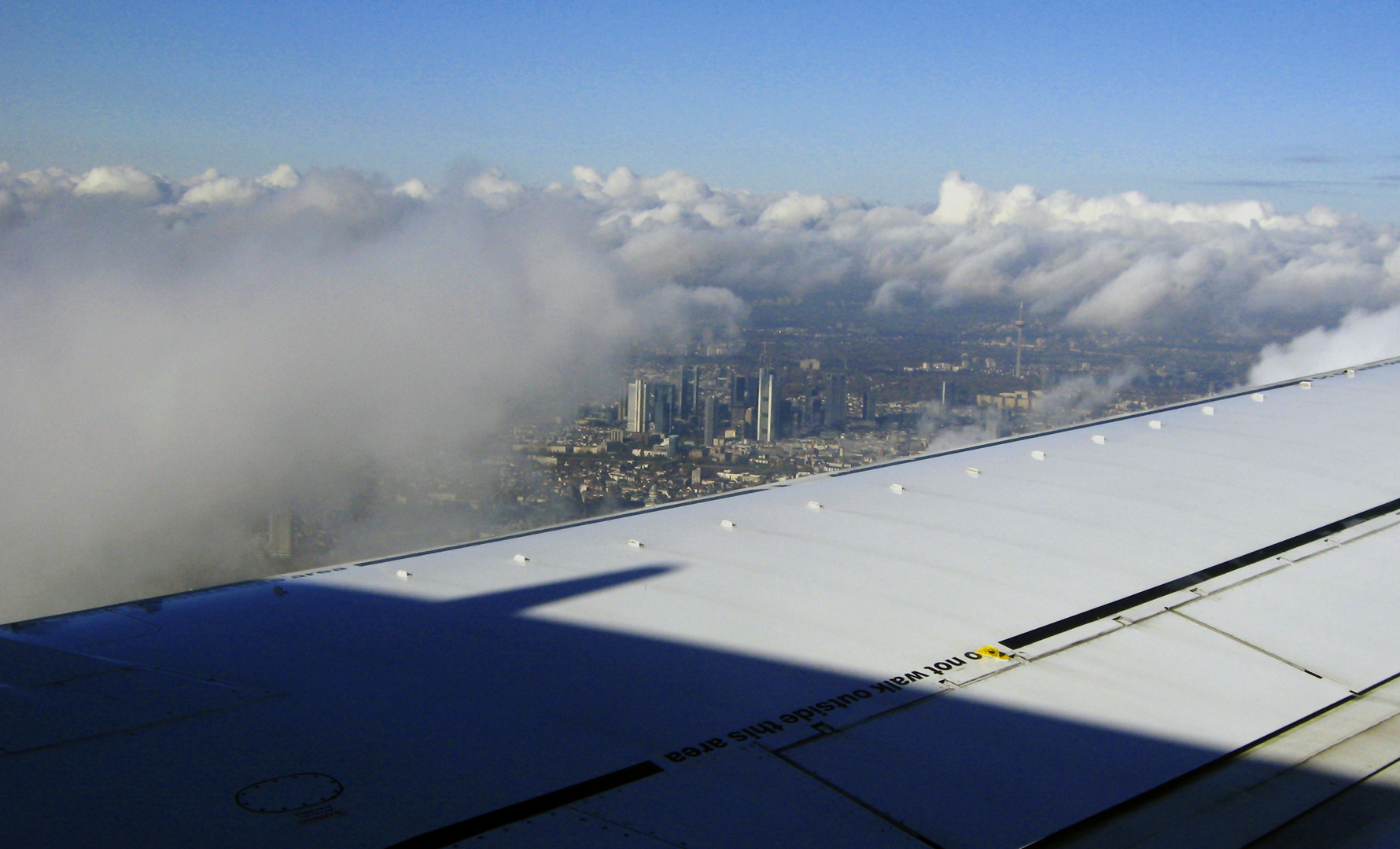 Frankfurt Skyline mal anders...!