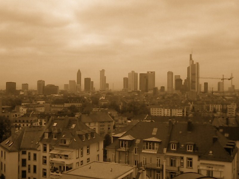 Frankfurt Skyline mal anders