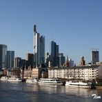 Frankfurt Skyline Nachmittag