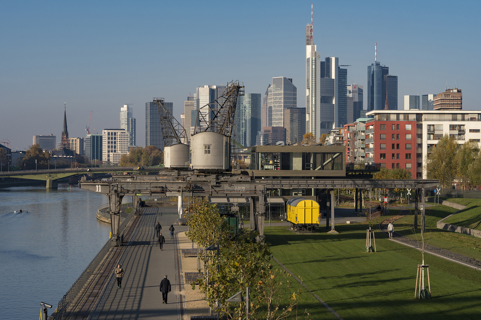 Frankfurt-Skyline, Osthafen