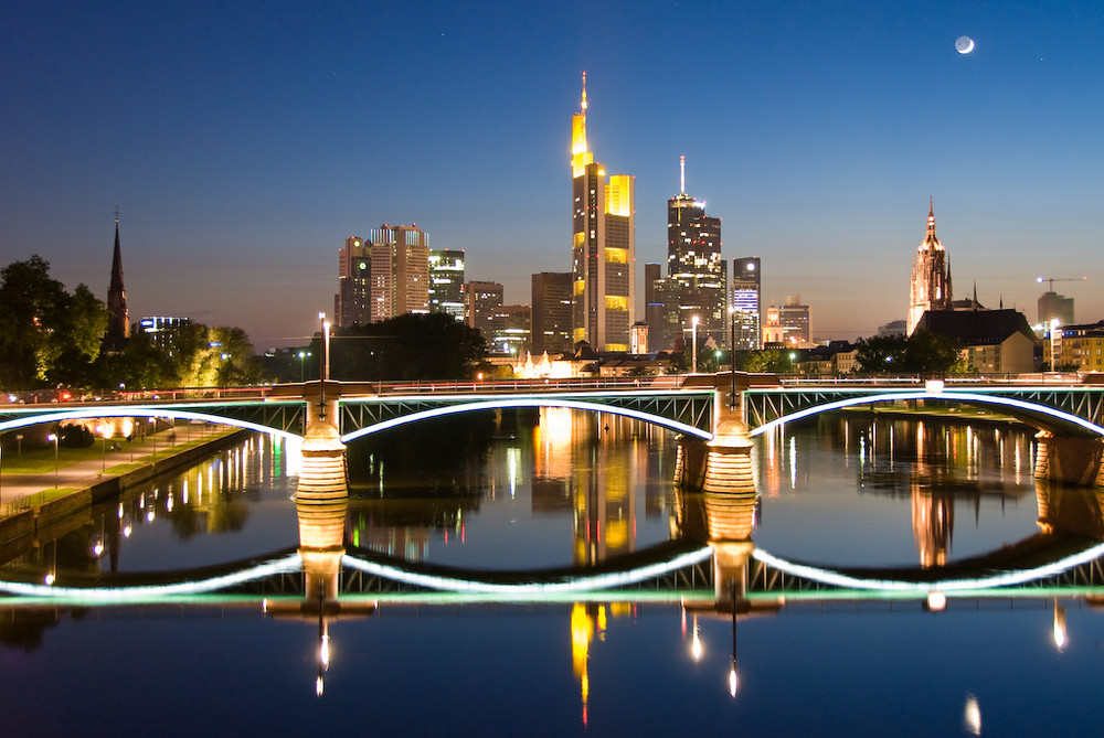 Frankfurt Skyline-Spiegel