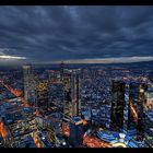 Frankfurt Skyline - Streetlights