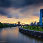 Frankfurt Skyline und EZB