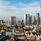 Frankfurt. Skyline vom Dom.