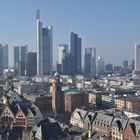 Frankfurt Skyline vom Dom aus