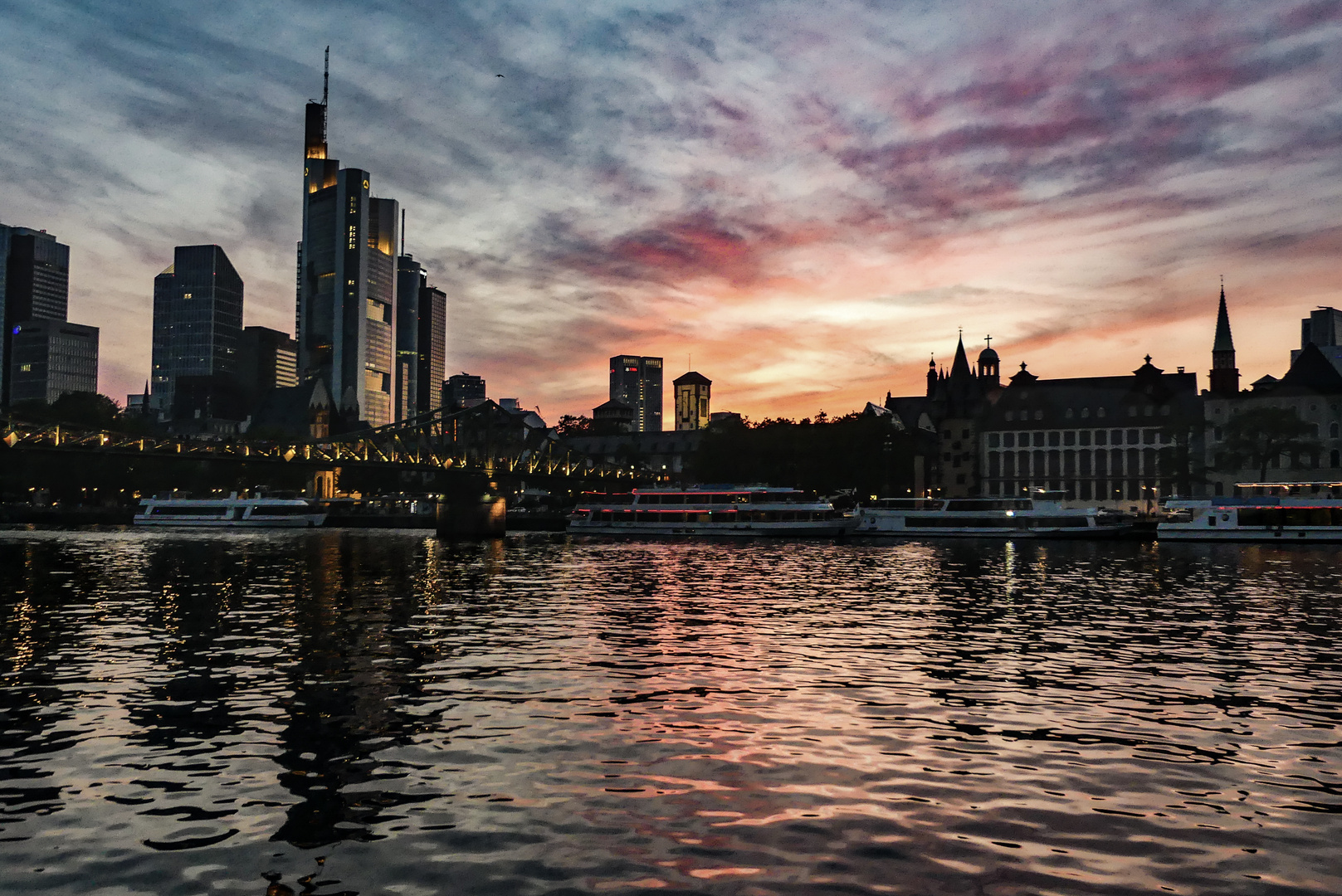 Frankfurt Sommerabend 