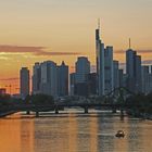 Frankfurt Sonnenuntergang