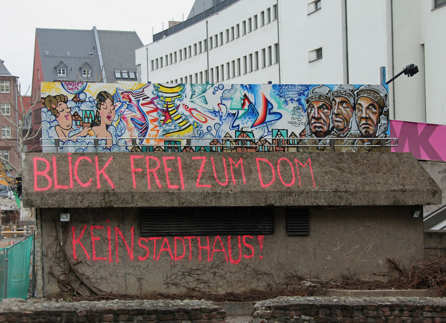 Frankfurt - Straßenfotografie - Graffiti