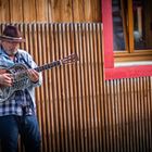 Frankfurt - Strassenmusik auf der Berger Strasse in Bornheim