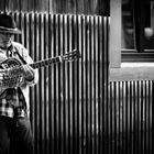 Frankfurt - Strassenmusik auf der Berger Strasse in Bornheim (2)