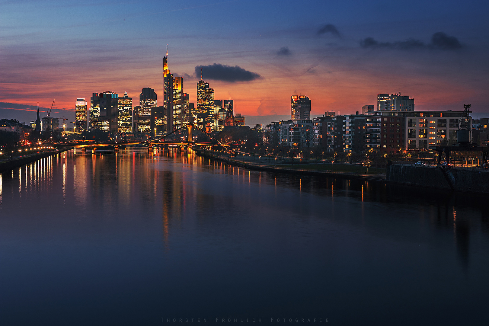 Frankfurt Sunset