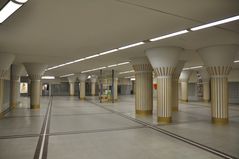 Frankfurt - U-Bahn-Station Bockenheimer Warte