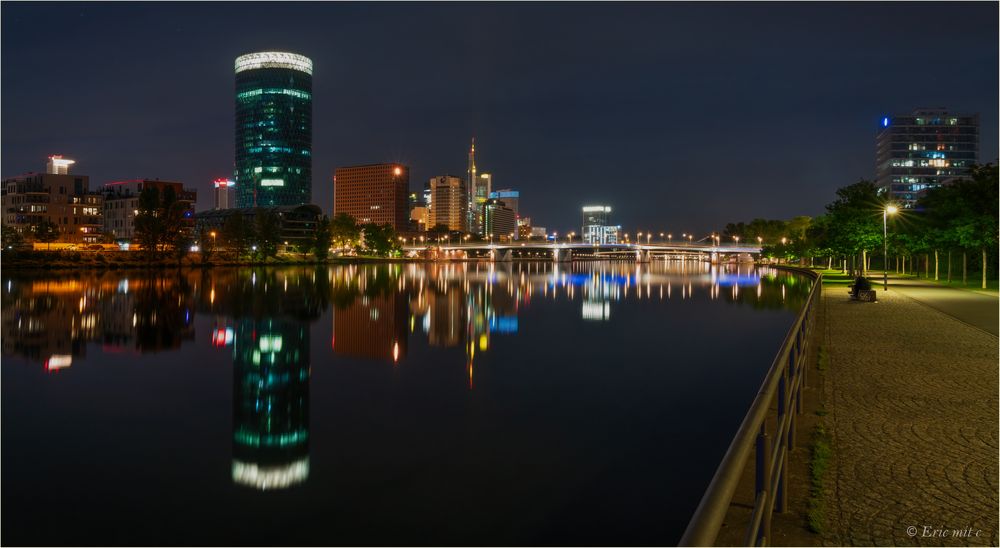 Frankfurt VI - Skyline und Westhafen Tower