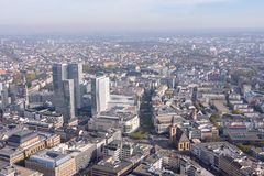 Frankfurt - View from Main Tower on Main River and ECB Bank - 11