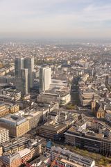 Frankfurt - View from Main Tower on Zell and Hauptwache - 08