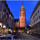 Frankfurt, vista a la iglesia Kaiserdom