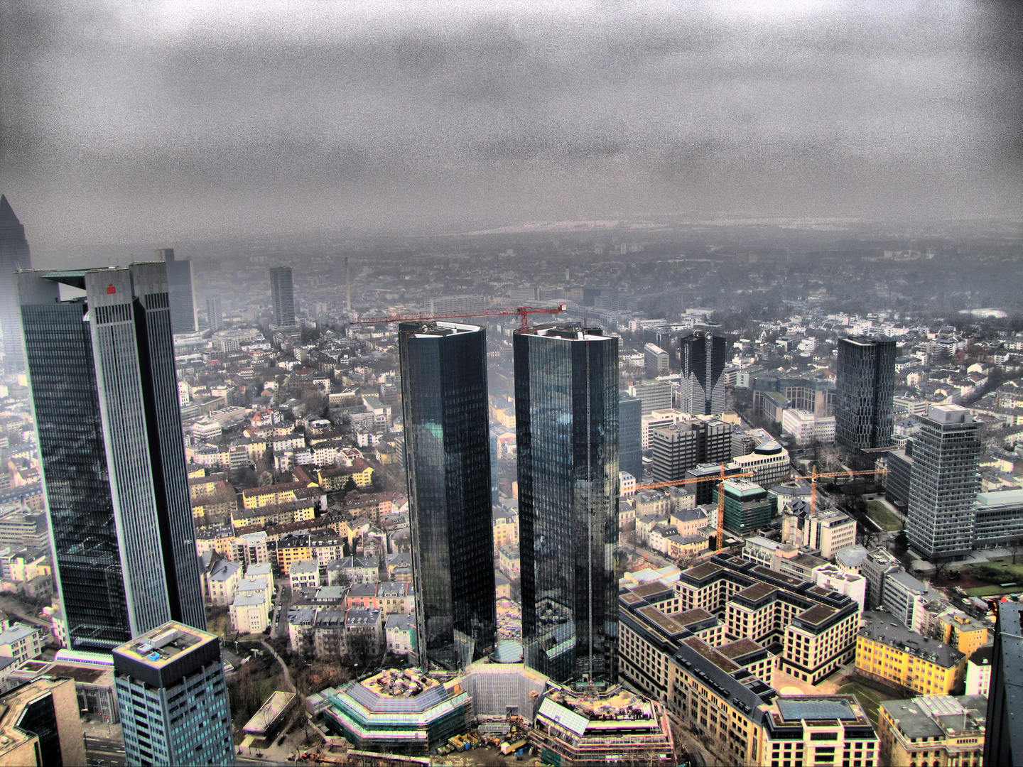 Frankfurt vom Maintower HDR