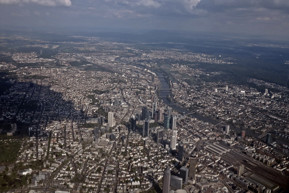 Frankfurt von oben