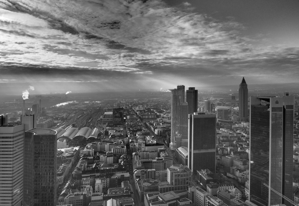 Frankfurt von oben