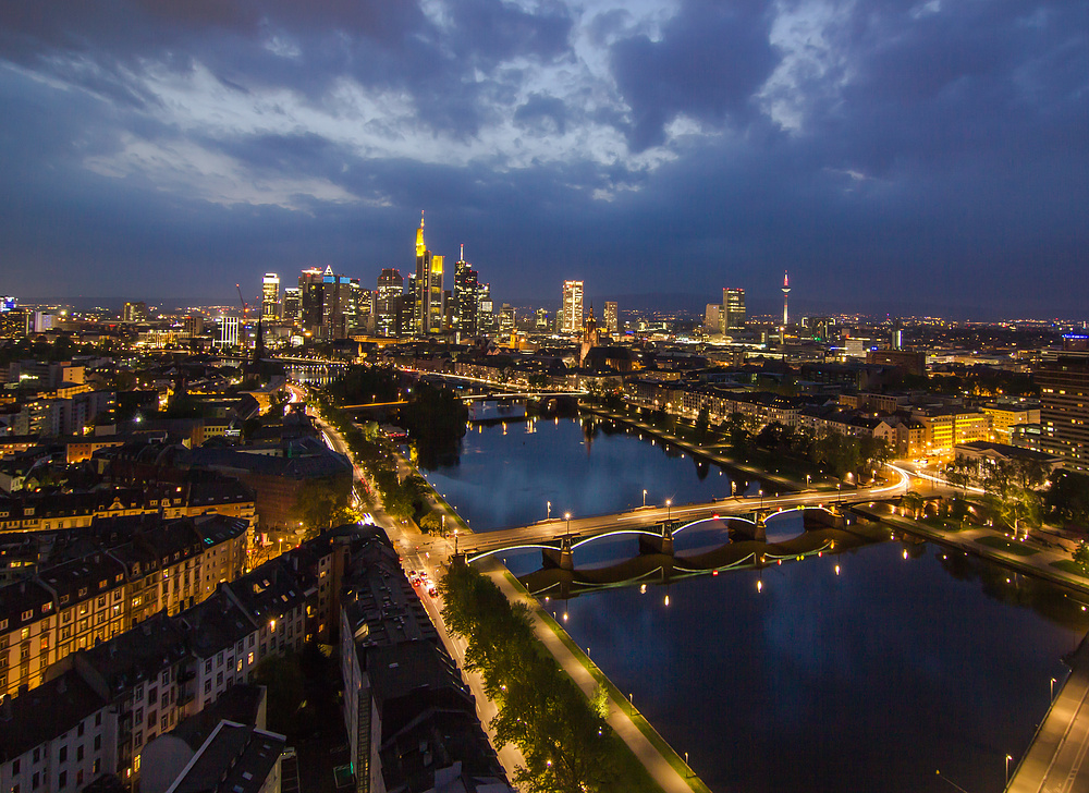 Frankfurt von oben 2