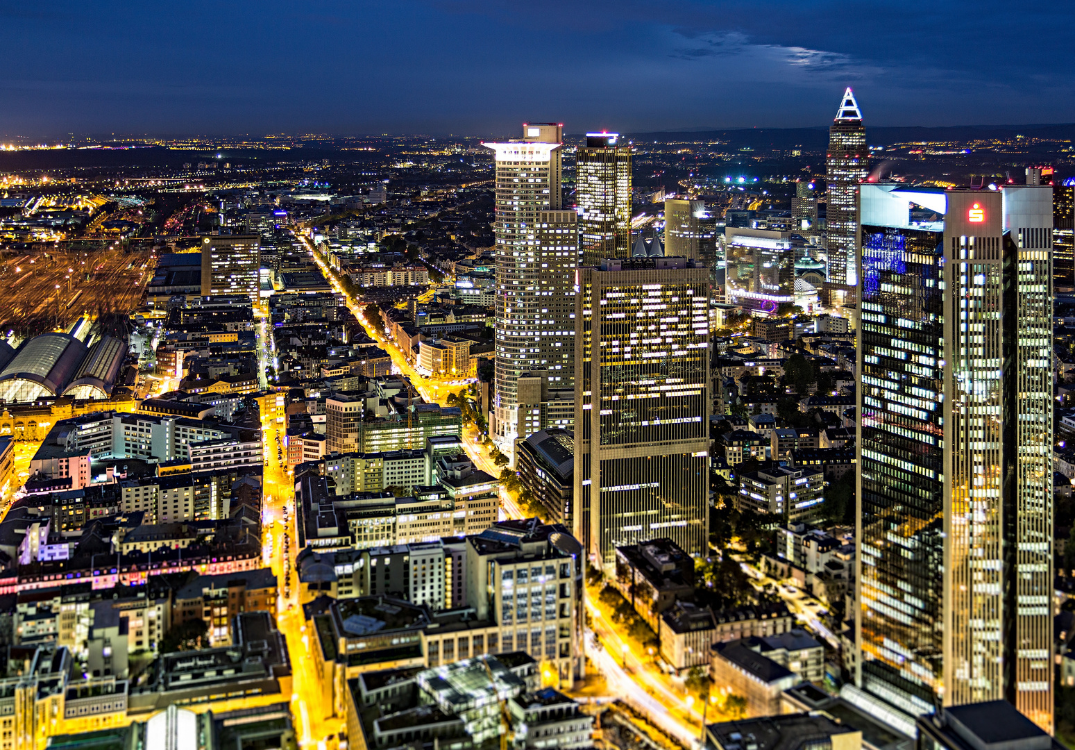 Frankfurt von oben