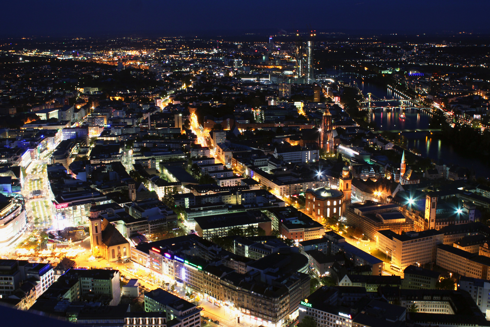 Frankfurt von oben